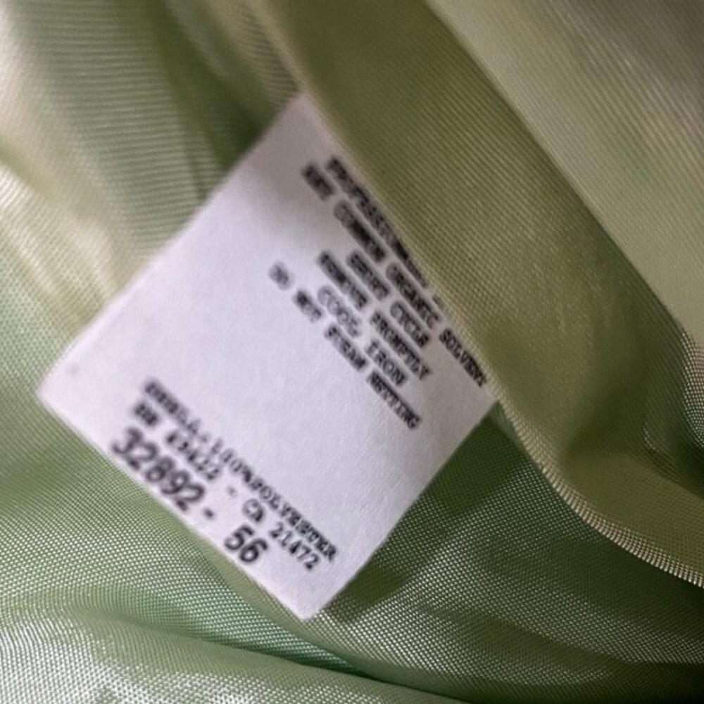 Jessica McClintock Gunne Sax Strapless Satin Ball Gown Lime/Black 5 HOLIDAY - Picture 10 of 16